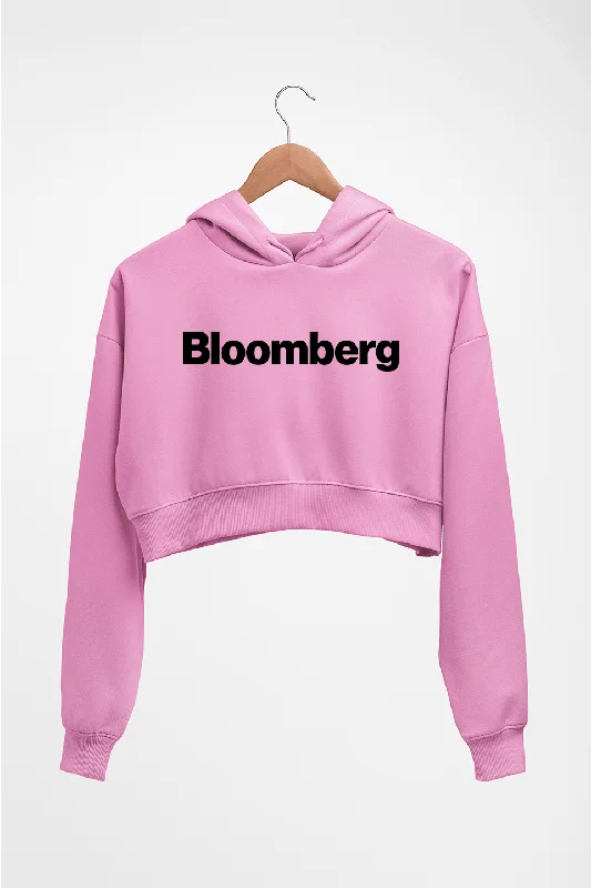 Bloomberg Crop HOODIE FOR WOMEN Hoodie with Rhinestones Sparkly Elegant