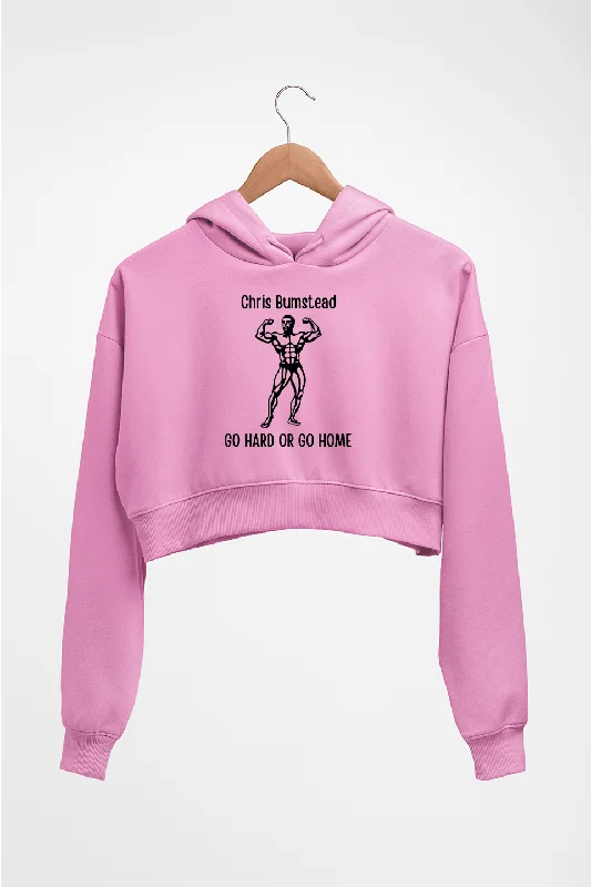 Chris Bumstead - CBUM Crop HOODIE FOR WOMEN Hoodie with Hood Adjustable Protection