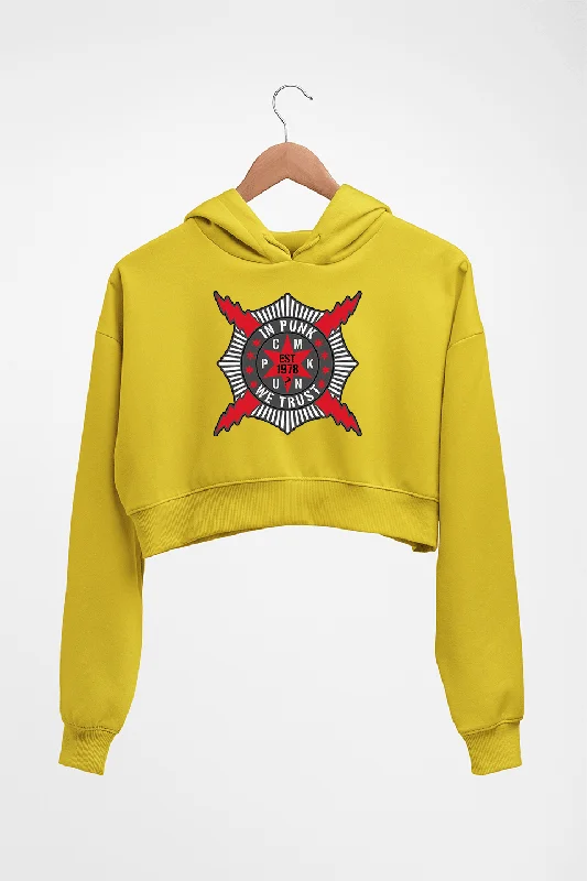 cm punk WWE Crop HOODIE FOR WOMEN Hoodie with Hem Fringe Bohemian Relaxed