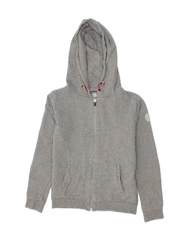 COLMAR Boys Zip Hoodie Sweater 11-12 Years Grey Cotton Hoodie with Half-Zip Sporty Casual COLMAR Boys Zip Hoodie Sweater 11-12 Years Grey Cotton Hoodie with Half-Zip Sporty Casual