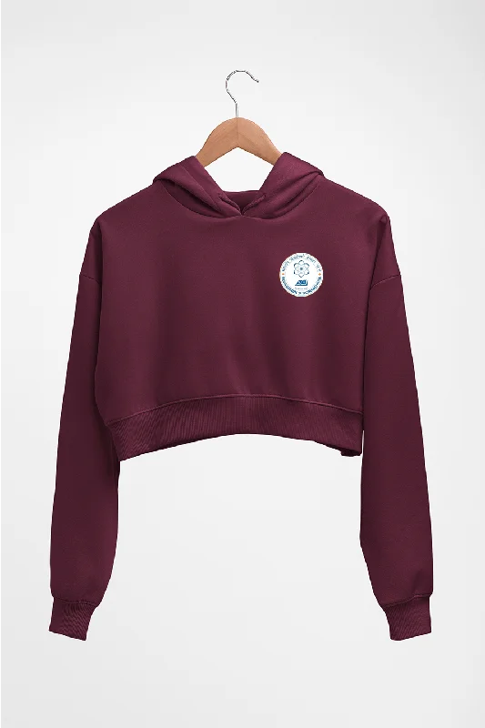 IIT Patna Crop HOODIE FOR WOMEN Hoodie with Emblem Brand Identity