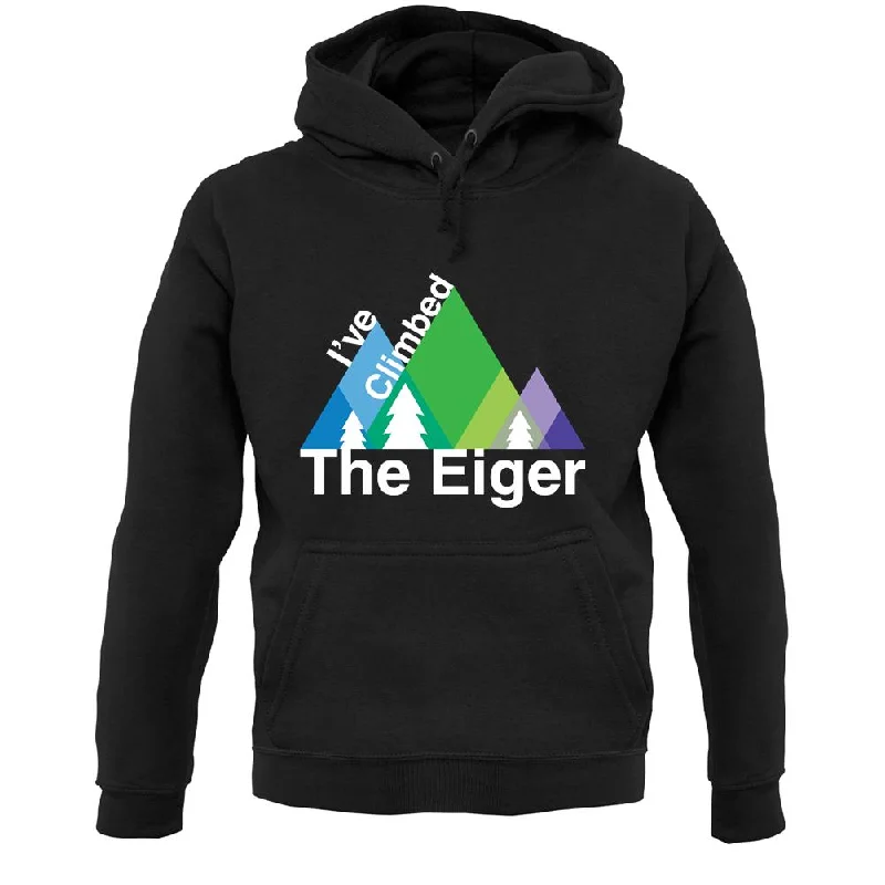 I'Ve Climbed The Eiger Unisex Hoodie Hoodie with Monochrome Minimalist Simple