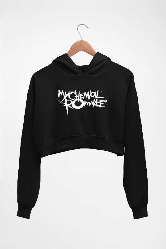 My Chemical Romance Crop HOODIE FOR WOMEN Hoodie with Contrast Stitching Detailed Premium My Chemical Romance Crop HOODIE FOR WOMEN Hoodie with Contrast Stitching Detailed Premium