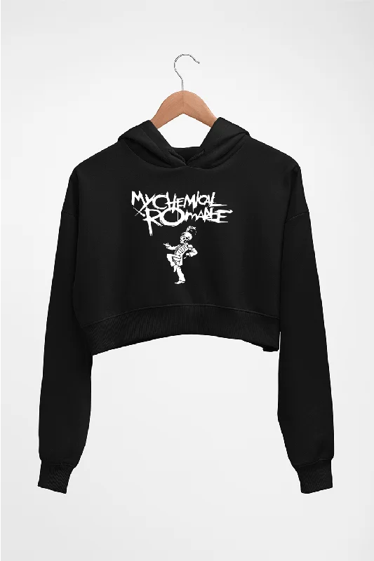 My Chemical Romance (MCR) Crop HOODIE FOR WOMEN Hoodie with Hood Adjustable Protection
