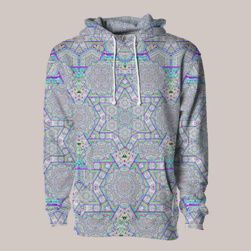 Psychedelic Hoodie (UV/RGB, Eco-Friendly, Unisex, Pull-Over) | ENON Hoodie with Puffed Sleeves Voluminous Trendy Psychedelic Hoodie (UV/RGB, Eco-Friendly, Unisex, Pull-Over) | ENON Hoodie with Puffed Sleeves Voluminous Trendy