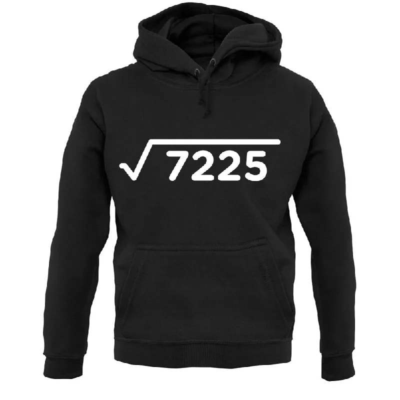 Square Root Birthday 85 Unisex Hoodie Hoodie with Drop Shoulder Relaxed Streetwear