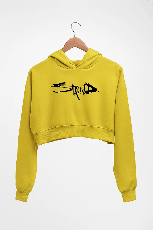 Staind Crop HOODIE FOR WOMEN