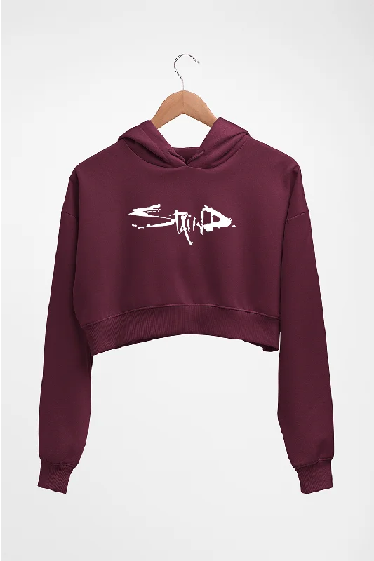 Staind Crop HOODIE FOR WOMEN