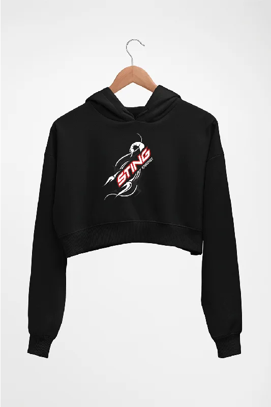 Sting Energy Crop HOODIE FOR WOMEN Hoodie with Longline Fit Extended Stylish