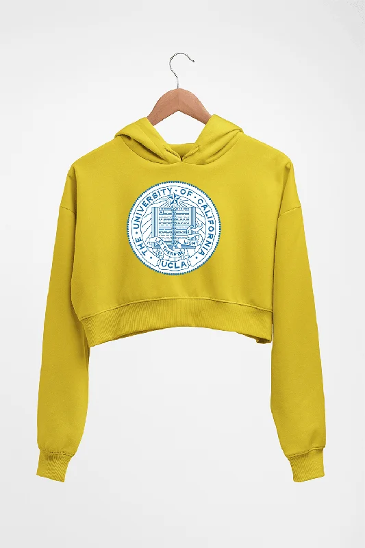 ucla Crop HOODIE FOR WOMEN Hoodie with Pattern Geometric Abstract