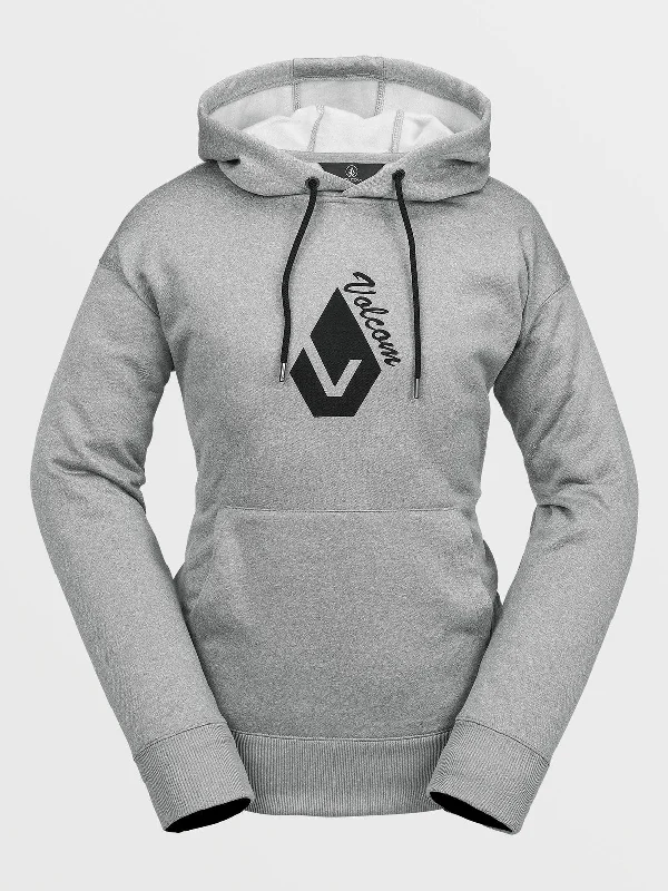 Volcom Women's Core Hydro Hoodie Hoodie with Applique Textured Unique