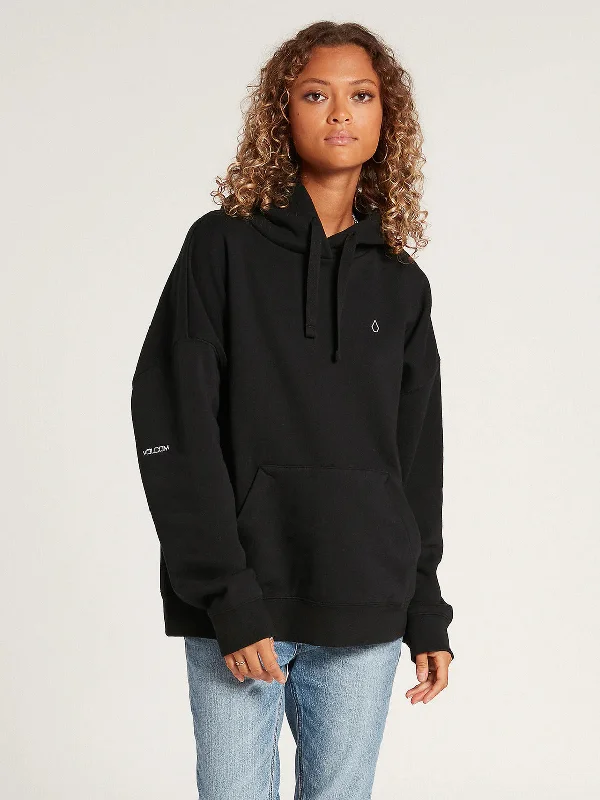 Volcom Women's Stone Heart Hoodie Hoodie with Ribbed Hem Stretchable Secure