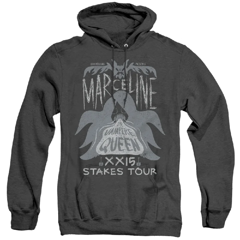 Adventure Time Marceline Concert - Heather Pullover Hoodie Fitted Ribbed Sweater