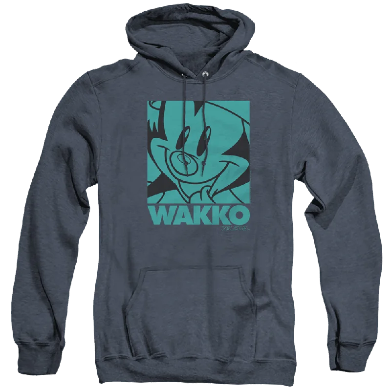 Animaniacs Pop Wakko - Heather Pullover Hoodie One Shoulder Top