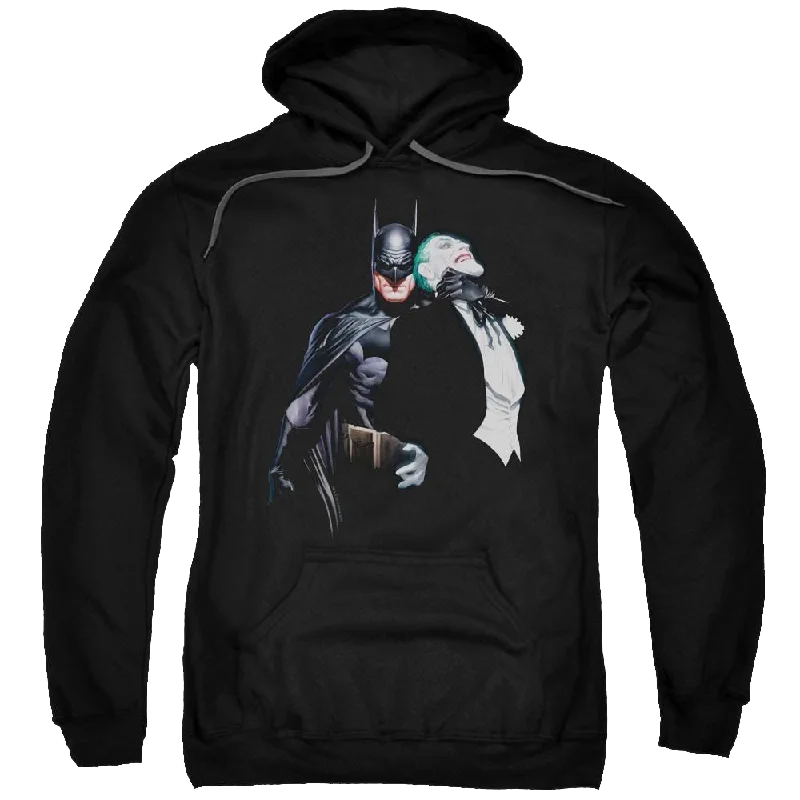 Batman Joker Choke - Pullover Hoodie Sabrina Neck Pullover