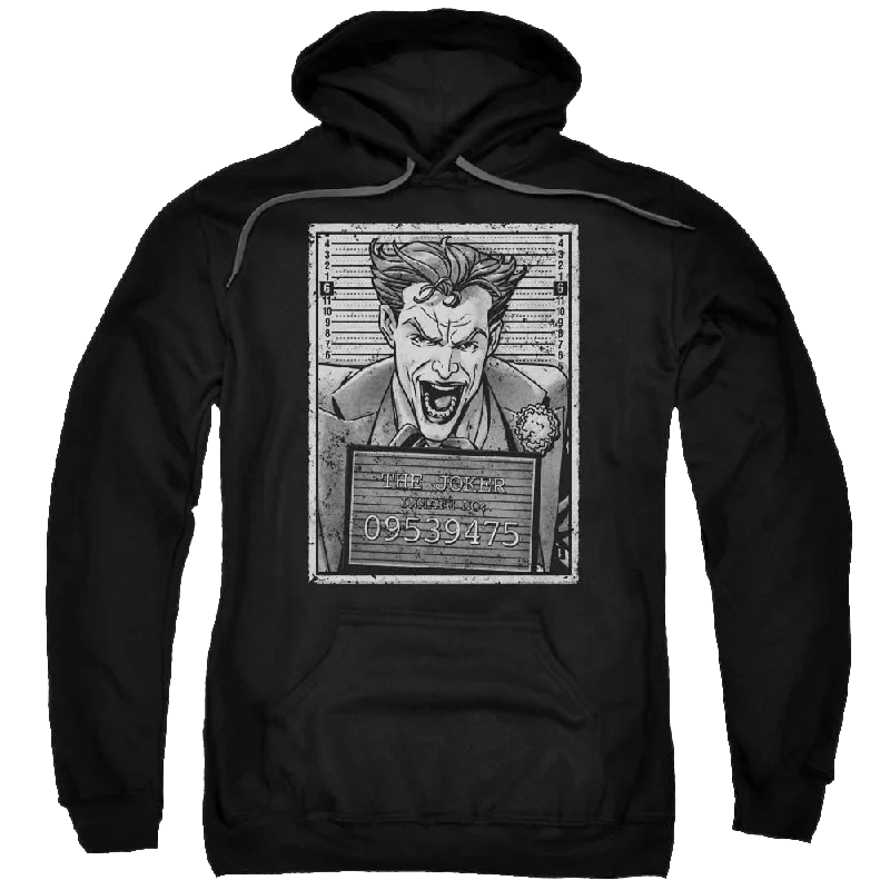 Batman Joker Inmate - Pullover Hoodie Polo Neck Sweater