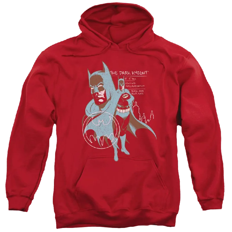 Batman Lean And Muscular - Pullover Hoodie Cowl Neck Pullover