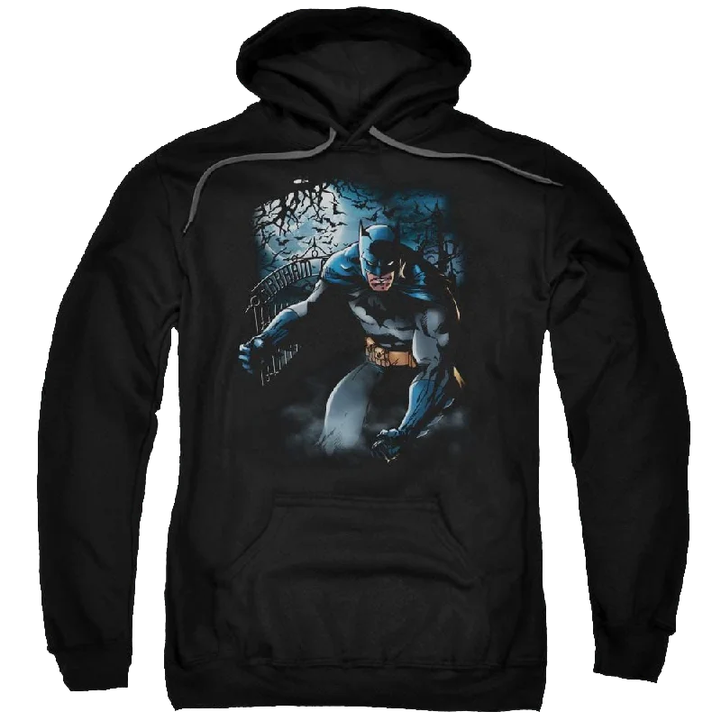 Batman Light Of The Moon - Pullover Hoodie Boxy Neck Sweater