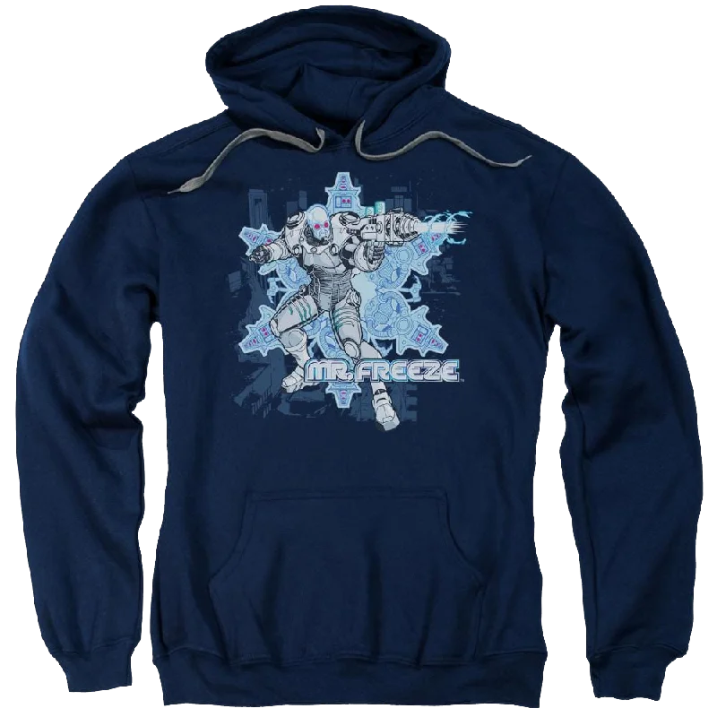 Batman Mr Freeze - Pullover Hoodie Spaghetti Sleeve Top