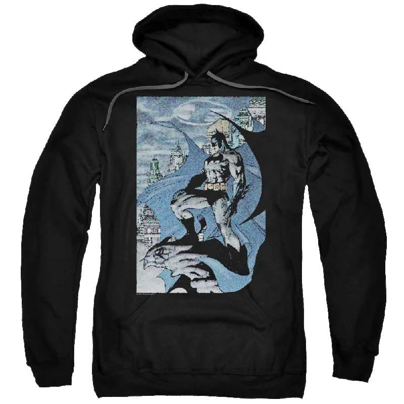 Batman Seurbat - Pullover Hoodie Ruffled Neck Pullover