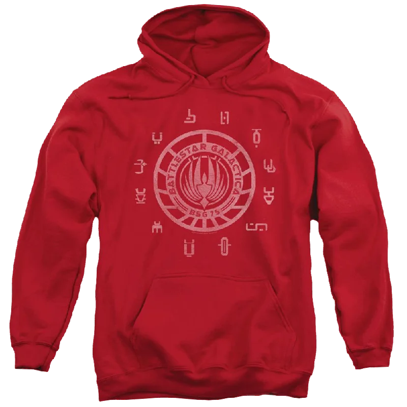 Battlestar Galactica Colonies - Pullover Hoodie Bateau Neck Pullover