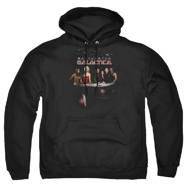 Battlestar Galactica Destiny - Pullover Hoodie Spaghetti Sleeve Top