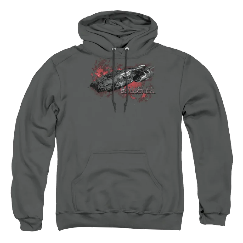 Battlestar Galactica Galactica - Pullover Hoodie Short Sleeve Top