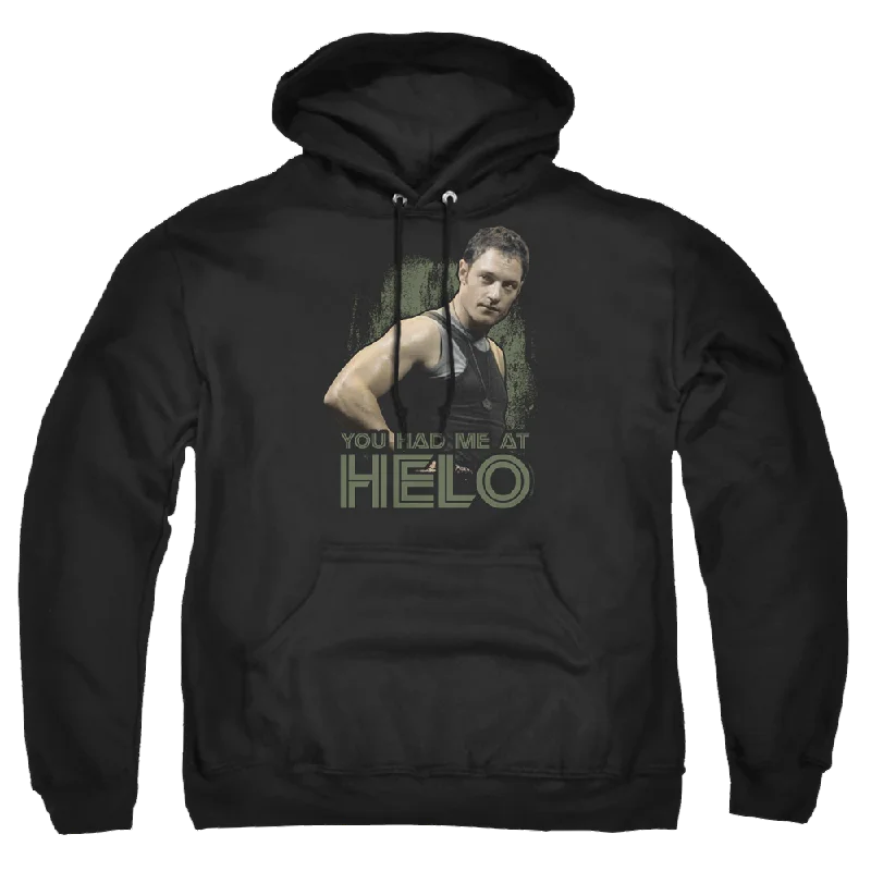 Battlestar Galactica Had Me At Helo - Pullover Hoodie Set Sleeve Pullover