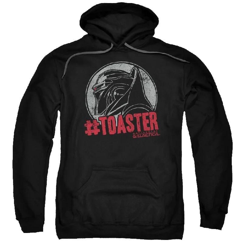 Battlestar Galactica #toaster - Pullover Hoodie Cold Shoulder Design