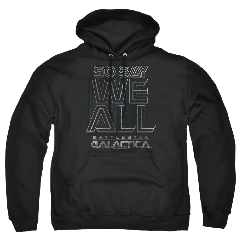 Battlestar Galactica Together Now - Pullover Hoodie Cap Sleeve Casual
