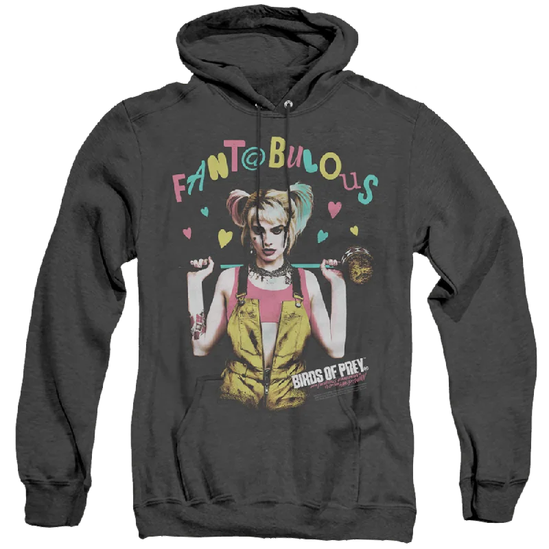 Birds of Prey Fantabulous - Heather Pullover Hoodie Cable Knit Chunky