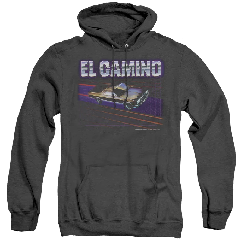 Chevrolet El Camino 85 - Heather Pullover Hoodie Solo Sleeve Pullover