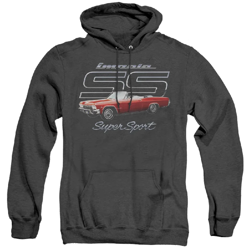 Chevrolet Impala Ss - Heather Pullover Hoodie Slim Sleeve Pullover