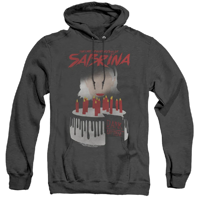 Chilling Adventures Of Sabrina Dark Baptism - Heather Pullover Hoodie Flutter Sleeve Feminine Chilling Adventures Of Sabrina Dark Baptism - Heather Pullover Hoodie Flutter Sleeve Feminine