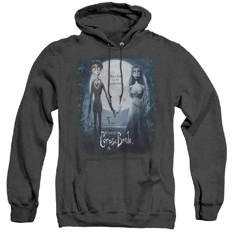 Corpse Bride Poster - Heather Pullover Hoodie Short Sleeve Top