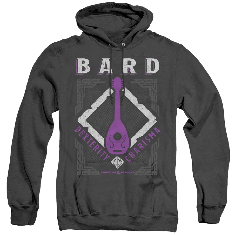 Dungeons & Dragons Bard - Heather Pullover Hoodie Cable Knit Chunky