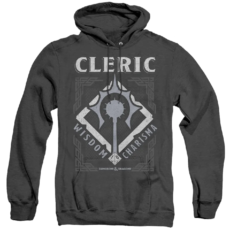 Dungeons & Dragons Cleric - Heather Pullover Hoodie Soft Wool Sweater