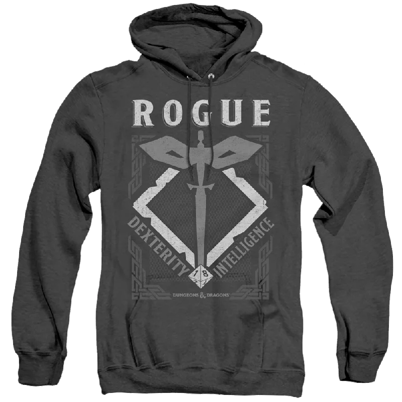 Dungeons & Dragons Rogue - Heather Pullover Hoodie Scalloped Neck Pullover