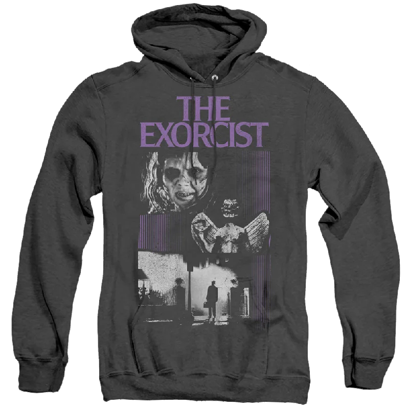 Exorcist, The What An Excellent Day - Heather Pullover Hoodie Polo Neck Sweater
