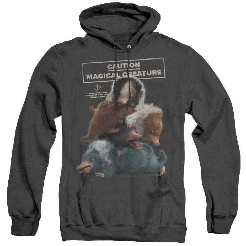 Fantastic Beasts Grindlewald Cuddle Puddle - Heather Pullover Hoodie Wrist Length Sleeve Fantastic Beasts Grindlewald Cuddle Puddle - Heather Pullover Hoodie Wrist Length Sleeve