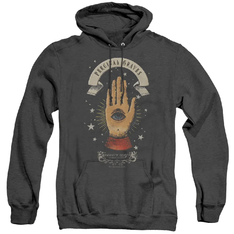 Fantastic Beasts And Where To Find Them Percival Graves - Heather Pullover Hoodie Deep Neck Pullover Fantastic Beasts And Where To Find Them Percival Graves - Heather Pullover Hoodie Deep Neck Pullover