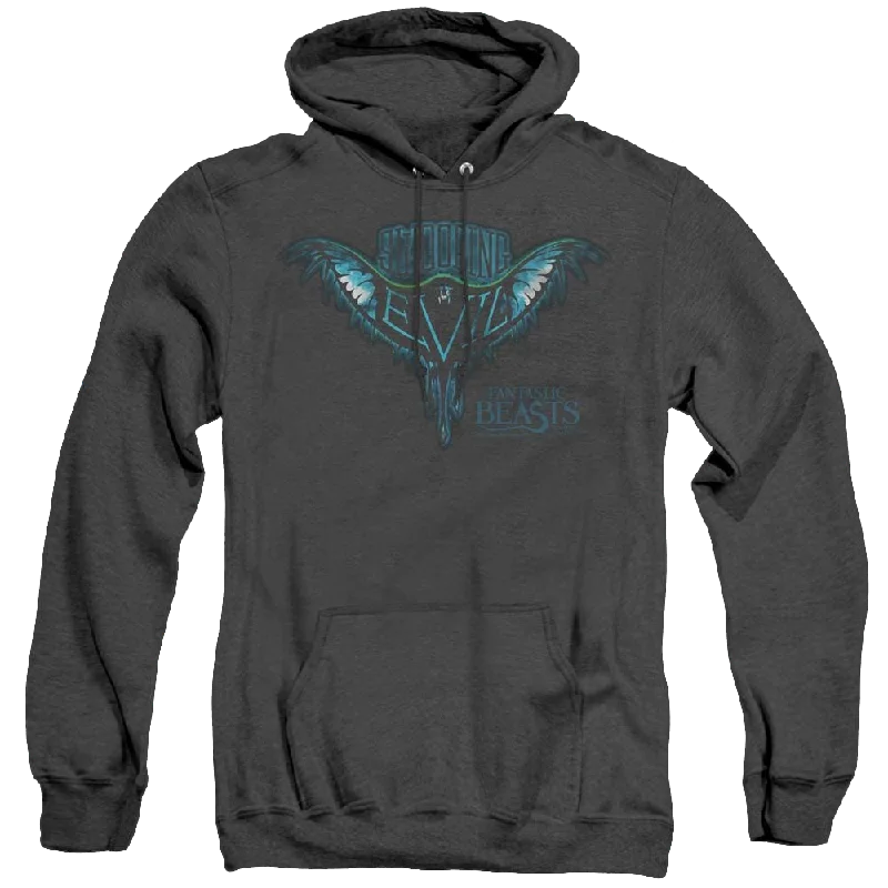 Fantastic Beasts And Where To Find Them Swooping Evil - Heather Pullover Hoodie Crew Neck Wool Fantastic Beasts And Where To Find Them Swooping Evil - Heather Pullover Hoodie Crew Neck Wool
