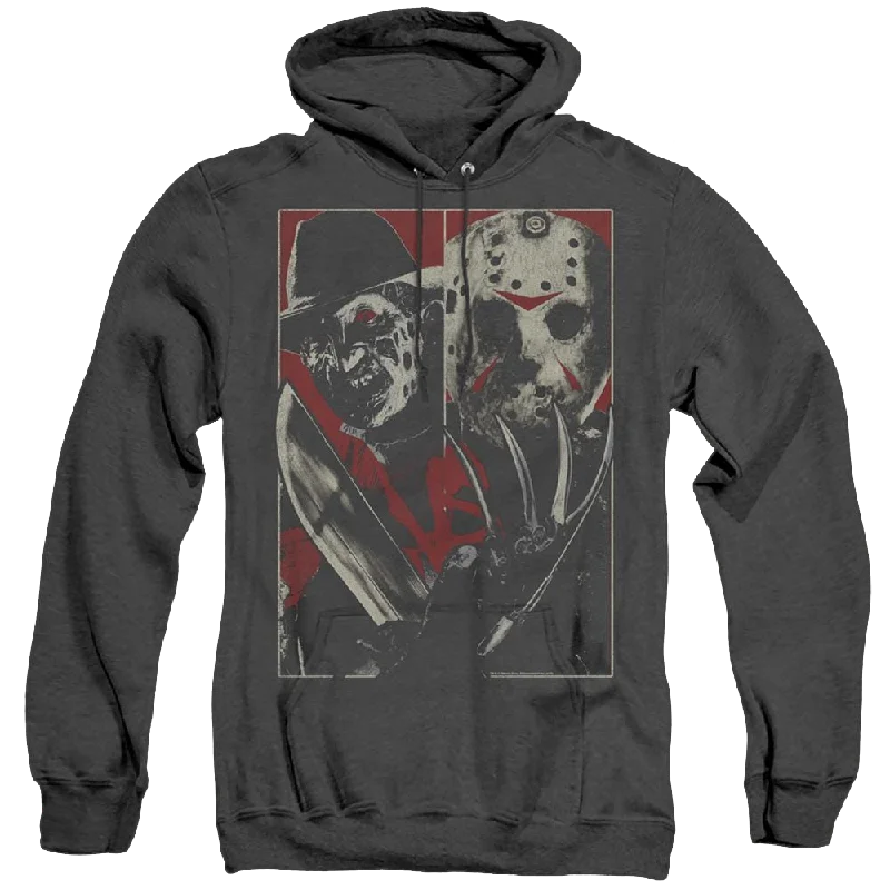 Freddy Vs Jason Vs - Heather Pullover Hoodie Three Quarter Sleeve