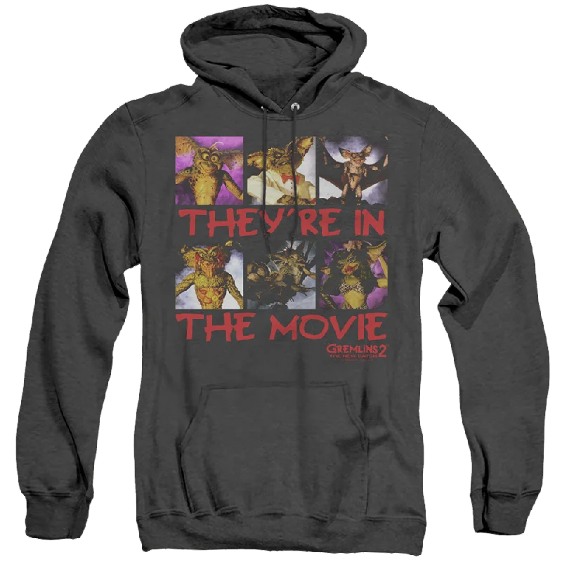 Gremlins In The Movie - Heather Pullover Hoodie Bateau Neck Pullover