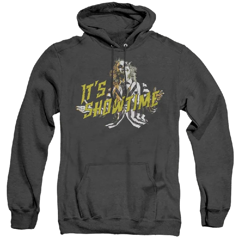 It Showtime - Heather Pullover Hoodie High Neck Pullover