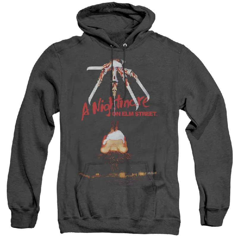 Nightmare On Elm Street Alternate Poster - Heather Pullover Hoodie Bell Sleeve Stylish Nightmare On Elm Street Alternate Poster - Heather Pullover Hoodie Bell Sleeve Stylish