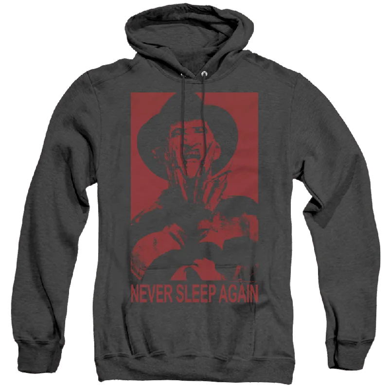 Nightmare On Elm Street Never Sleep Again - Heather Pullover Hoodie Hooded Pullover Sweater Nightmare On Elm Street Never Sleep Again - Heather Pullover Hoodie Hooded Pullover Sweater