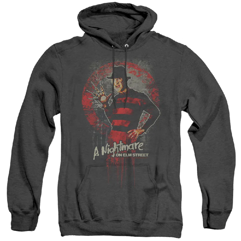 Nightmare On Elm Street This Is God - Heather Pullover Hoodie Flutter Sleeve Feminine Nightmare On Elm Street This Is God - Heather Pullover Hoodie Flutter Sleeve Feminine