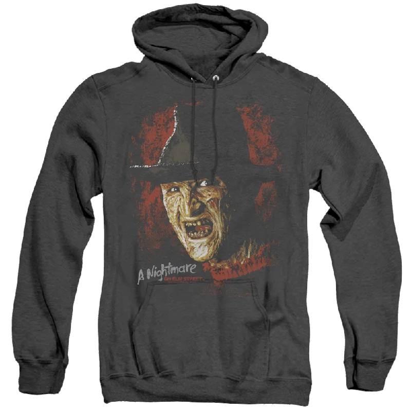 Nightmare On Elm Street Worst Nightmare - Heather Pullover Hoodie Blouson Sleeve Pullover Nightmare On Elm Street Worst Nightmare - Heather Pullover Hoodie Blouson Sleeve Pullover