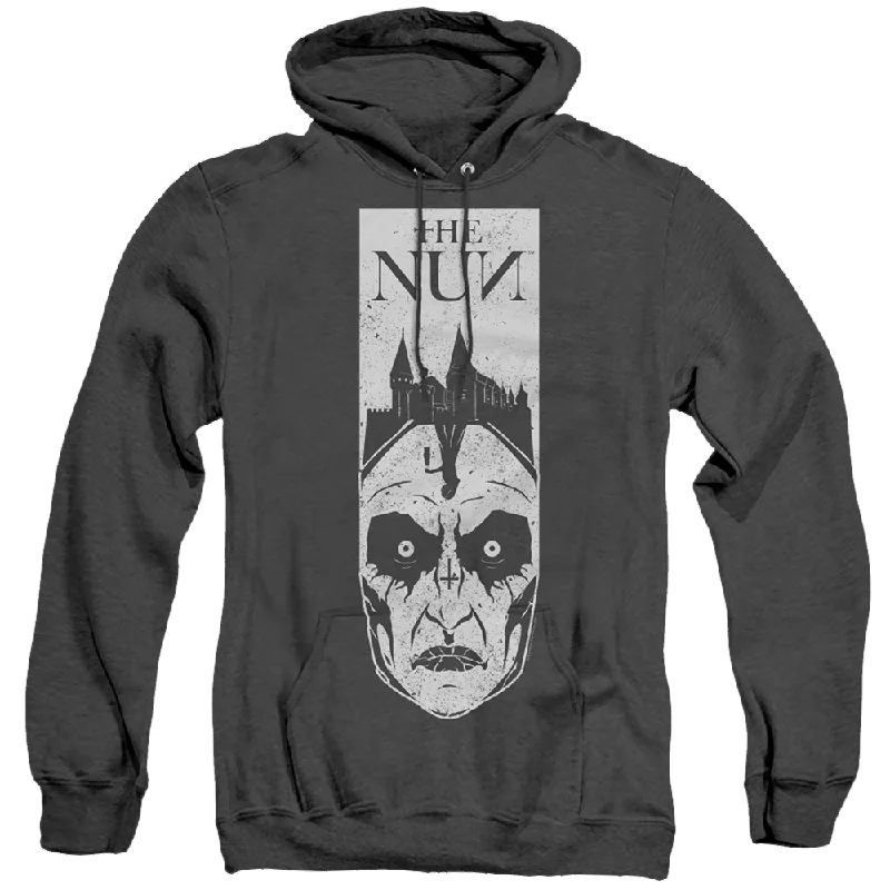 Nun, The Gaze - Heather Pullover Hoodie Square Neck Pullover